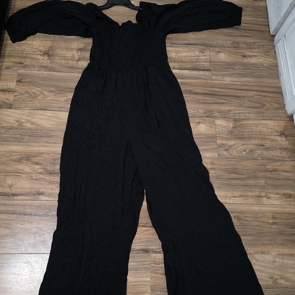 Madewell Elegant Black Long Sleeve Jumpsuit - Picture 8 of 13